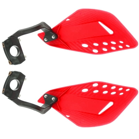 1 Pair Universal Motorcycle Handguards for Dirt Bike Handlebar Protection All Weather Hand Guard