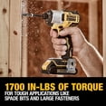 thumbnail image 4 of Destornillador de impacto DEWALT DCF840C2 20 V MAX 1/4 pulgadas con batería, 4 of 6