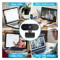 thumbnail image 3 of 1080P Webcam Full HD Web Camera With Microphone USB Video Cameras For PC Computer Laptop Desktop Conference ,Easy to Install, 3 of 7