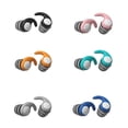 thumbnail image 2 of Bouchons d'Oreille en Silicone Réutilisables Bouchons d'Oreille Antibruit Étanches Bouchons d'Oreille de Sommeil Tapones de Réduction du Bruit pour le Ronflement Bleu, 2 of 5