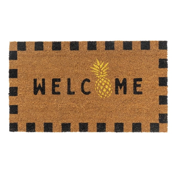 Felpudo Folkulture Welcome Outdoor, 40 x 70 cm, fibra de coco