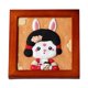 thumbnail image 2 of Kit de fieltro de lana con aguja para hacer tú mismo, adorno de regalo con marco de fotos, suministros de arte y manualidades con espuma E, 2 of 9