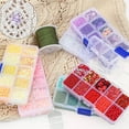 thumbnail image 4 of BUYISI 10 Compartiments/boîte Petites Perles Multicolores Sequins Pack Matériel Bracelet Fait Main DIY, 4 of 7