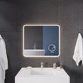 thumbnail image 2 of Anzzi Ba-Lmdfx013al 32" W X 28" H Transitional Rectangular Frameless Bathroom Wall Mirror, 2 of 9