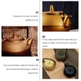 thumbnail image 4 of SHISUYAN Small Tea Kettle Cast Iron Teapot Tabletop Ornament Adornment Decorative, 4 of 8