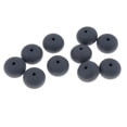thumbnail image 2 of 10 piezas de 15 silicona sin BPA colr de bricoje mordedor de masticación CUTICAT  Cuentas de dentición de silicona, 2 of 8