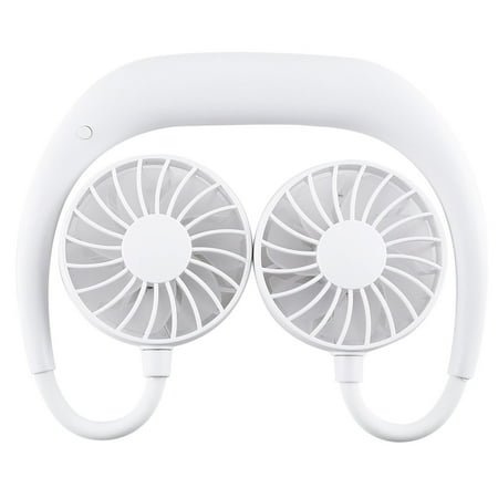 

Neck Fan Portable Fan Rechargeable Personal Fan Hands Free Around the Neck Fan 3 Speeds 360 degrees Airflow Wearable Cooling USB Hanging Neck Fan for Office Travel Outdoor