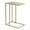 Gold, variant on Kate and Laurel Lockhardt Metal Modern Glam C-Table for Bedroom or Living Room, Brass, 19 x 13 x 27, Narrow Side Table for Small Spaces and Bedroom Accent Piece