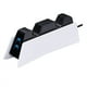 thumbnail image 1 of Methold rápido dual para controlador de juego PS5 Gamepad Estación de soporte de carga Base de mango de agarre de juego Videojuegos y accesorios, 1 of 6