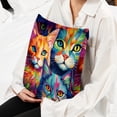 thumbnail image 6 of Cat Decorative Pillows Covers with Unique Patterns for Bed, Home Decor - Set of 2 Pillow Inserts - Available in 16x16, 18x18, 20x20 Inches for Various Occasions, 6 of 6