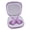 Purple, variant on dollar items True Wireless Earbuds, 10mm Drivers with Big Bass, Bluetooth 5.3, 30H Long Playtime, Water-Resistant, 2 Mics for AI Clear Calls, 22 Preset EQs, Customization via App