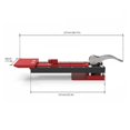 thumbnail image 2 of 2pc Wall Panel Install Tool Precision Gecko Gauge Aluminum Adjustable Stepped Board Install Jig,Metric Inch Double Scale, 2 of 7