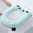 thumbnail image 5 of Clearance! Tunhigl Zipper Model Toilet Seat Household Embroidery Sitting Washer Toilet Seat Cover Cute Washer Four Seasons Universal Toilet Seat, 5 of 6