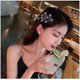 thumbnail image 1 of Gypsophila Horquillas Elegantes Gypsophila Clips laterales Gypsophila Tocado Mujer Gypsophila Duckbill Clips Estrella Horquillas para mujeres y niñas (2 piezas, ShuxiuWang 8390613527738, 1 of 1