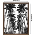 thumbnail image 3 of Americanflat 22x28 Poster Frame in Mahogany - Composite Wood with Polished Plexiglass - Horizontal and Vertical Formats for Wall with Included Hanging Hardware, 3 of 4