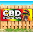 thumbnail image 1 of CBD Infused Dog Treats 13 oz Vinyl Banner With Metal Grommets, 1 of 4