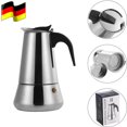 thumbnail image 2 of Moyic Cafetera filtro olla percolador herramienta de acero inoxidable mano de obra fina ahorro de espacio máquina de filtrado de superficie Juegos de servir café y té Tipo 1, 2 of 6