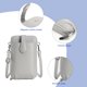 thumbnail image 4 of Bolso multifuncional del teléfono móvil de la capacidad del monedero del bolso del teléfono móvil de la hebilla del cinturón de las señoras de la PU, 4 of 5