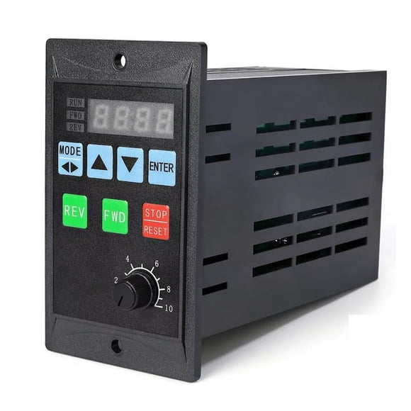 Convertidor de Frecuencia 750W VFD Monofásico 220V Entrada Trifásico 220V Salida RS485 Inversor para Variador de Frecuencia de Motor Trifásico de CA