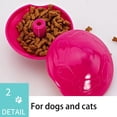 thumbnail image 4 of CSChome Pet Food Toys Interactive Pet Leaky Food Toy Bite Resistant Flying Disco Design Fun Dog Toy, 4 of 7