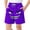 Purple, variant on Eltusu Boys Board Shorts, Elastic Waist Funny Breathable Drawstring Swim Trunks Yellow Size 10-12T