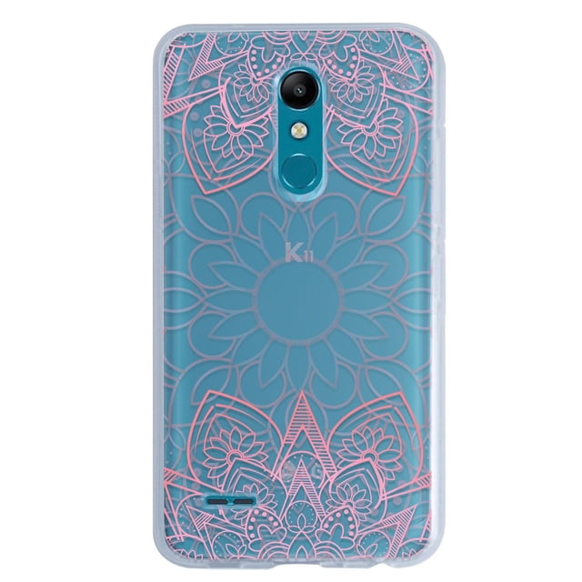 Funda InstaCase para LG K11 K10 2018 Antigolpes Mandalas Rosa