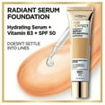 thumbnail image 5 of L'Oreal Paris Age Perfect Radiant Serum Foundation with SPF 50, Rose Ivory 1.0 fl oz Pack of 2, 5 of 7
