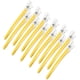 thumbnail image 4 of 12 pinzas transparentes para el pelo, pinzas de pico de pato para peluquerías y salones, pasadores antideslizantes para el pelo y pinzas para el posicionamiento del cabello, 4 of 7