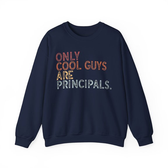 Principal Sweatshirt Gifts Crew Neck Shirt Long Sleeve Unisex