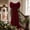 946#Wine, variant on Oversized Christmas Bow Tree Topper 79 Inch Fabric Ribbon Decoration For Wreaths Gift Wrapping Wedding Arch Party Holiday Decor With Hanging Loop For Indoor Outdoor Christmas Display