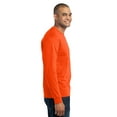 thumbnail image 3 of PC55LS Port & Company Long Sleeve 50/50 Cotton/Poly T-Shirt Men's Tee-Shirt, 3 of 5