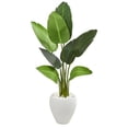 thumbnail image 1 of Nearly Natural 5664 4 ft. Travelers Artificial Palm Tree in Oval Planter, 1 of 1