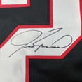 thumbnail image 2 of Framed Autographed/Signed Jeremy Roenick 35x39 Chicago Black Hockey Jersey JSA COA, 2 of 2