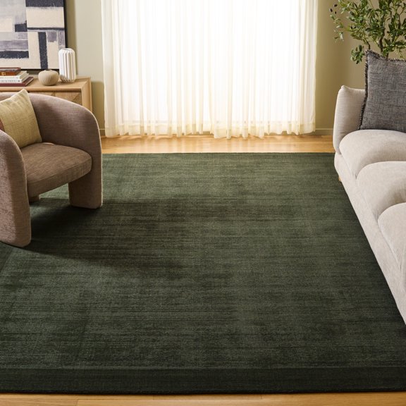 SAFAVIEH Mirage Emory Solid Area Rug, Green, 8' x 10'