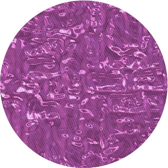 Ahgly Tapis d'Intérieur Lavable en Machine Carré Transitionnel Moyen Violet Rouge Rose, 3 Pieds Carré