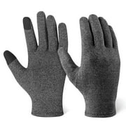 HOMEGEEK Full Compression Gloves Touch Screen Full Finger Glove Rheumatoid Arthritis Hand Support for Women Men for Join