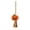 A002- Clear (B), variant on Halloween Decorations Silver Ghost Broom Style 8 Inch 1 Pack for Indoor Home Party and Yard Display