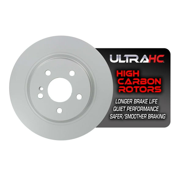 UltraHC Coated High Carbon Brake Rotor, Rear UR004744, Mercedes-Benz E350 2016-2010