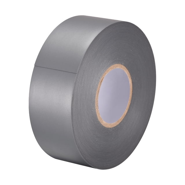 Unique Bargains Insulating Tape 35mm Width 26M Long 0.26mm Thick PVC Electrical Tape Grey