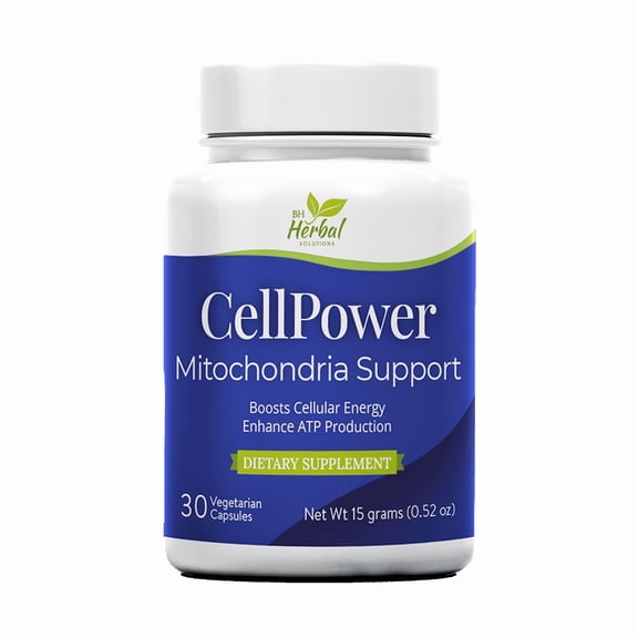 Cellular Energy Natural Herbal Supplement for Mitochondrial Vitality