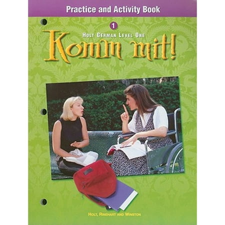 UPC: 9780030527326 | Komm Mit! Holt German Level One Practice and Activity Book