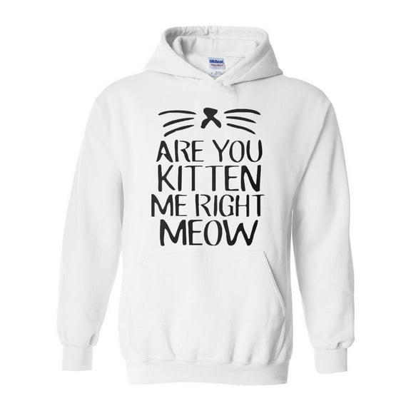IWPF - Women Sweatshirts and Hoodies - Are You Kitten Me Right Meow