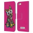 thumbnail image 1 of Head Case Designs Officially Licensed P.D. Moreno Dogs Yorkie Leather Book Wallet Case Cover Compatible with Apple iPhone 6 Plus / iPhone 6s Plus, 1 of 6