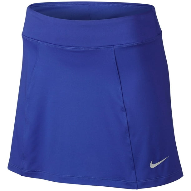 nike women's precision knit 2.0 golf skort (paramount blue, xl