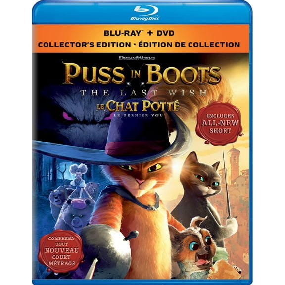 Puss in Boots: The Last Wish - Collector's Edition [Blu-ray   DVD]