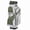 White + Green, variant on ELLEGNT 14‑Way Full Length Divider Golf Cart Bag – Molded Lock Top, 11 Pockets for Storage, White Green