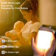 thumbnail image 3 of Luz de noche portátil para niños, lámpara de noche recargable, linterna portátil con regulación continua, iluminación de 360°, lámpara de mesa que cuida los ojos, luz cálida de 3000 K, perfecta para, 3 of 5