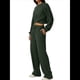 thumbnail image 1 of Conjunto de Chándal de 2 Piezas para Mujer: Sudadera Corta con Parte Delantera y Pantalón Deportivo de Pierna . Conjunto de Estar por Casa. Verde Oliva XXL, 1 of 8