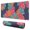 Pioneer Flower Floral-1, variant on Long Mouse Pads for Desk,Pioneer Flower Floral Print Pattern Desk Mats on Top Of Desks, Desk Mouse Pad Extra Large with 3mm Non-Slip Base and Stitched Edge for Gaming,Office,Work,Home 31.5"x11.8"