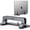 Silver Gray, variant on UGREEN Vertical Laptop Stand Holder for Desk Compatible with MacBook Pro, MacBook Air Stand Vertical Aluminum Adjustable for Up to 17.3 Inch Gaming Laptop